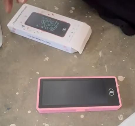 🖊️ Writing Tablet Pencil Case | 2-in-1 Stationery Box with LCD Writing Pad